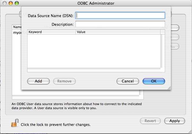 install odbc driver for excel mac
