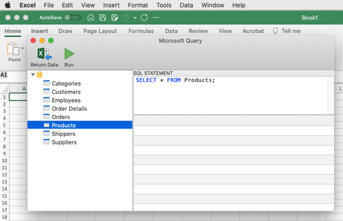 install odbc driver for excel mac